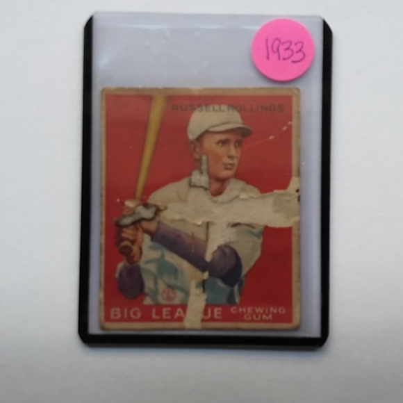 1933 Goudey Baseball Card